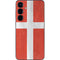 Denmark Flag Distressed Galaxy S25 Plus Skin